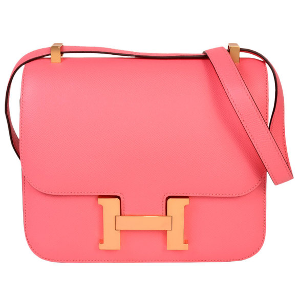 HERMES Handbags - HERMES Constance 3 24 Special Order Rose Azalea Vaux Epson C stamped (manufac...
